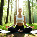 **

Prompt: A serene woman practices yoga outdoors in a lush green Swedish forest. Sunlight filters through the trees. She is disconnected from technology, embodying mindfulness and well-being. Soft, natural lighting. Focus on the peaceful atmosphere.

**